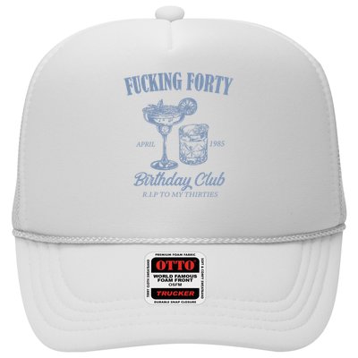 Fucking Forty Birthday Club Funny Hat