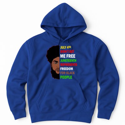 Freedom For Black People Celebrate Juneteenth 1865 Gift Hoodie