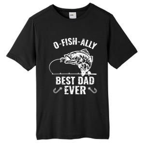 Funny Fishing Best Dad Ever Gift Tall Fusion ChromaSoft Performance T-Shirt