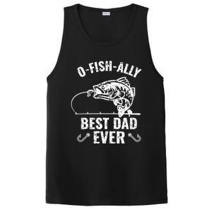 Funny Fishing Best Dad Ever Gift PosiCharge Competitor Tank