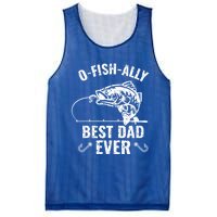 Funny Fishing Best Dad Ever Gift Mesh Reversible Basketball Jersey Tank