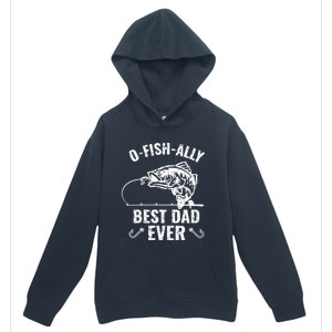 Funny Fishing Best Dad Ever Gift Urban Pullover Hoodie