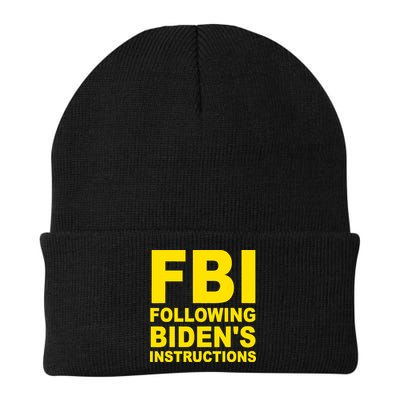 FBI Following Bidens Instructions Apparel Beanie