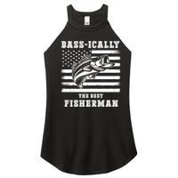 Fishing Fisherman Bass Ically The Best Fisherman Fishing Women’s Perfect Tri Rocker Tank