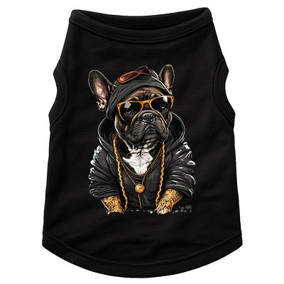 Funny French Bulldog Frenchie Rap Hip Hop R&B Doggie Tank