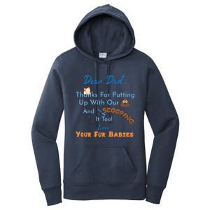 From Fur Babies for Father - Father's Day Cat Dad Women's Pullover Hoodie