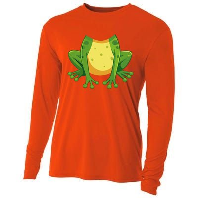 Funny Frog Body Diy Costume Animal Cosplay Halloween Day Cooling Performance Long Sleeve Crew