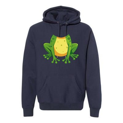 Funny Frog Body Diy Costume Animal Cosplay Halloween Day Premium Hoodie