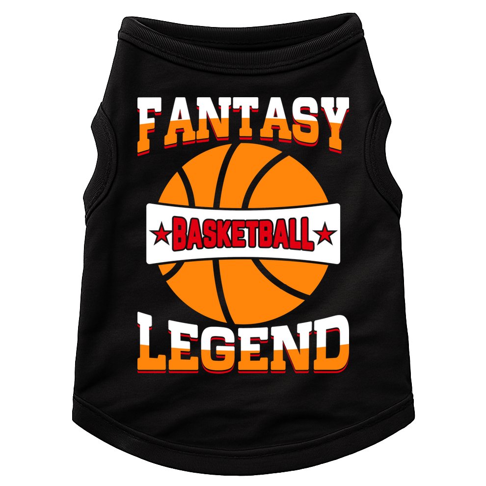Funny Fantasy Basketball Legend For Bball Fan Doggie Tank