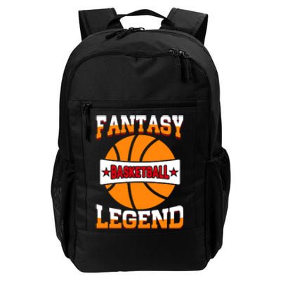 Funny Fantasy Basketball Legend For Bball Fan Daily Commute Backpack