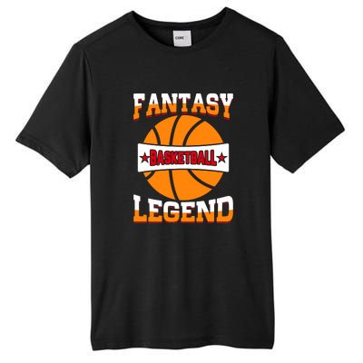 Funny Fantasy Basketball Legend For Bball Fan Tall Fusion ChromaSoft Performance T-Shirt