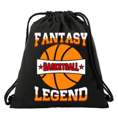 Funny Fantasy Basketball Legend For Bball Fan Drawstring Bag