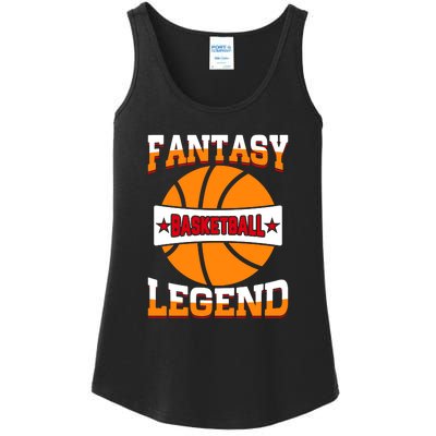 Funny Fantasy Basketball Legend For Bball Fan Ladies Essential Tank