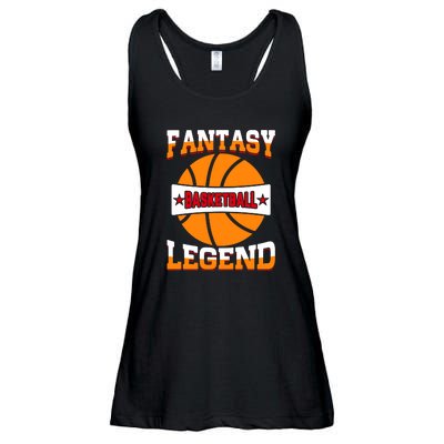 Funny Fantasy Basketball Legend For Bball Fan Ladies Essential Flowy Tank