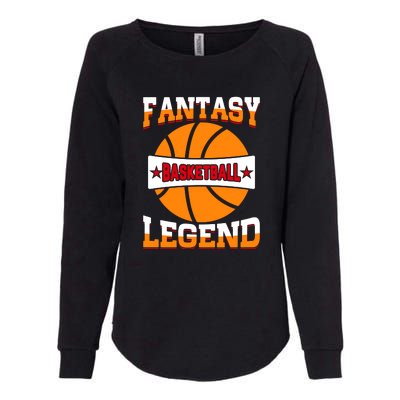 Funny Fantasy Basketball Legend For Bball Fan Womens California Wash Sweatshirt