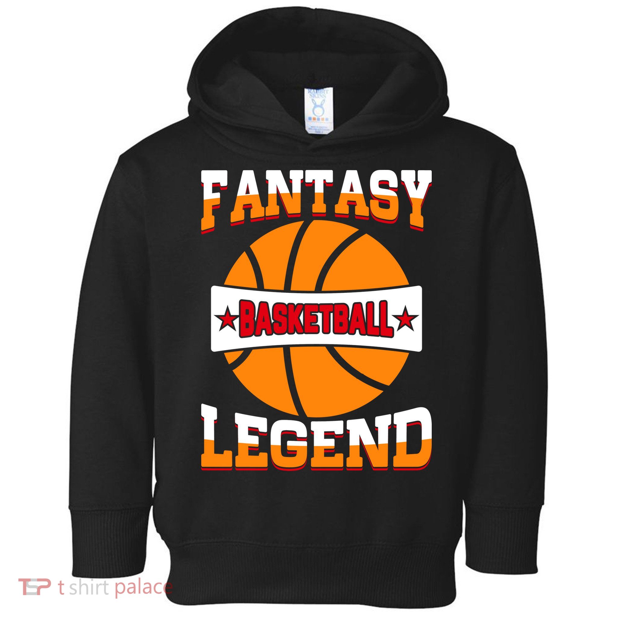 Funny Fantasy Basketball Legend For Bball Fan Toddler Hoodie