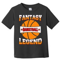 Funny Fantasy Basketball Legend For Bball Fan Toddler T-Shirt