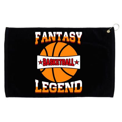 Funny Fantasy Basketball Legend For Bball Fan Grommeted Golf Towel