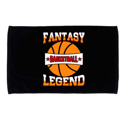 Funny Fantasy Basketball Legend For Bball Fan Microfiber Hand Towel