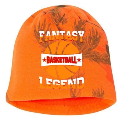 Funny Fantasy Basketball Legend For Bball Fan Kati - Camo Knit Beanie