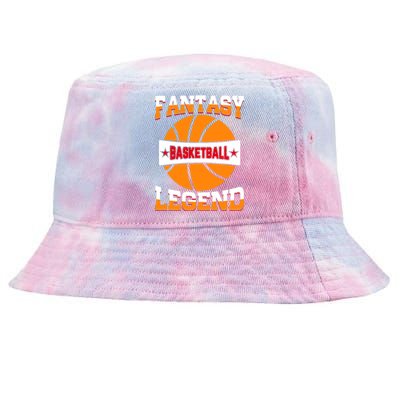 Funny Fantasy Basketball Legend For Bball Fan Tie-Dyed Bucket Hat