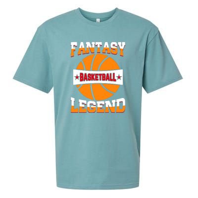 Funny Fantasy Basketball Legend For Bball Fan Sueded Cloud Jersey T-Shirt