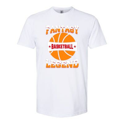 Funny Fantasy Basketball Legend For Bball Fan Softstyle CVC T-Shirt