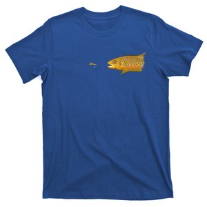 Fly Fishing Brown Trout Dry Fly Tying Fisherman T-Shirt