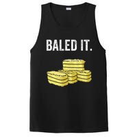 Funny Farming Baled It. Farm Joke Hay Bale Pun PosiCharge Competitor Tank