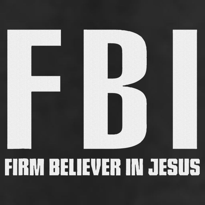 Fbi Firm Believer In Jesus Golf Towel