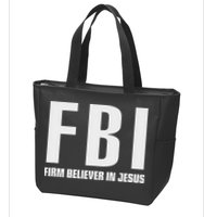Fbi Firm Believer In Jesus Zip Tote Bag