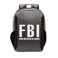 Fbi Firm Believer In Jesus Vector Backpack