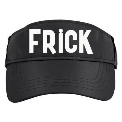 Frick Funny Best Friend Buddy Partner In Crime Matching Adult Drive Performance Visor