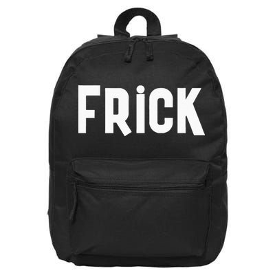 Frick Funny Best Friend Buddy Partner In Crime Matching 16 in Basic Backpack