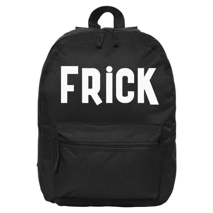 Frick Funny Best Friend Buddy Partner In Crime Matching 16 in Basic Backpack