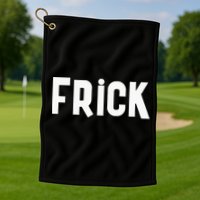 Frick Funny Best Friend Buddy Partner In Crime Matching Golf Towel