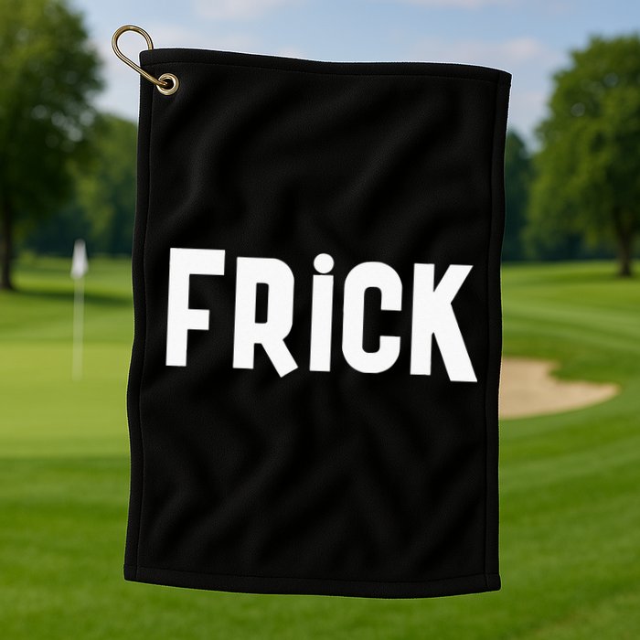 Frick Funny Best Friend Buddy Partner In Crime Matching Golf Towel
