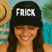 Frick Funny Best Friend Buddy Partner In Crime Matching Visor