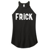 Frick Funny Best Friend Buddy Partner In Crime Matching Women's Perfect Tri Rocker Tank