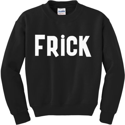 Frick Funny Best Friend Buddy Partner In Crime Matching Kids Sweatshirt