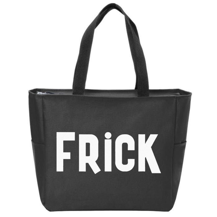 Frick Funny Best Friend Buddy Partner In Crime Matching Zip Tote Bag