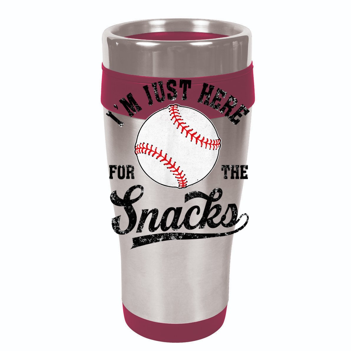 Funny Fantasy Baseball League I’m Just Here For The Snacks Premium T-Shirt