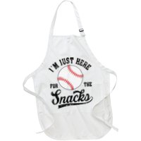 Funny Fantasy Baseball League I’m Just Here For The Snacks Apron