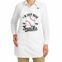 Funny Fantasy Baseball League I’m Just Here For The Snacks Apron