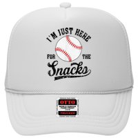 Funny Fantasy Baseball League I’m Just Here For The Snacks Hat