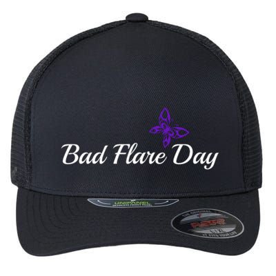 Fibromyalgia Funny Bad Flare Day Gift Flexfit Unipanel Trucker Cap