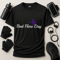 Fibromyalgia Funny Bad Flare Day Gift Performance Shirt