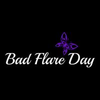 Fibromyalgia Funny Bad Flare Day Gift Flatbill Hat