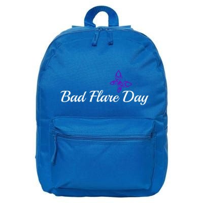 Fibromyalgia Funny Bad Flare Day Gift 16 in Basic Backpack