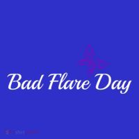 Fibromyalgia Funny Bad Flare Day Gift Poster